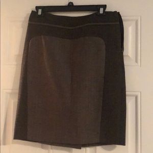 The Limited Tweed Skirt